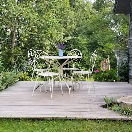 Gite De La Tuillere, Maison Contemporaine En Bois Avec Vue Et Piscine Saint-Aulaire エクステリア 写真